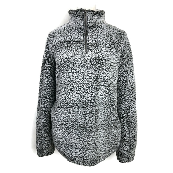 Thread & supply fleece jacket 1/4 zip pullover - Picture 4 of 8